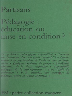 cover image of Pédagogie